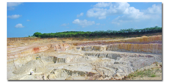 廣西合浦縣-高嶺土探明儲量達1.8億噸，